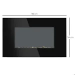 cheminée électrique HOMCOM Metal – Image 2