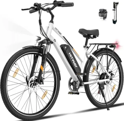 VTT électrique HITWAY blanc